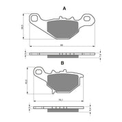 GOLDfren Brake Pads - K5 Off-Road Racing