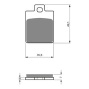 GOLDfren Brake Pads - S3 Sintered Sports