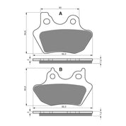 GOLDfren Brake Pads - S3 Sintered Sports