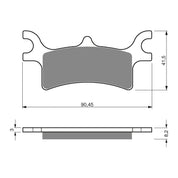GOLDfren Brake Pads - K5 Off-Road Racing