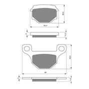 GOLDfren Brake Pads - S3 Sintered Sports