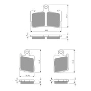 GOLDfren Brake Pads - S3 Sintered Sports