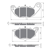 GOLDfren Brake Pads - S3 Sintered Sports