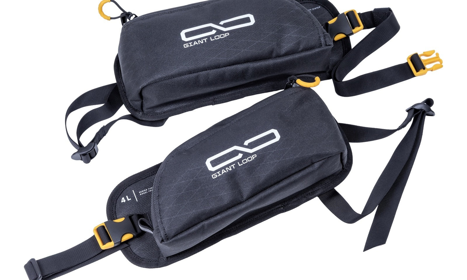 Giant Loop Pannier Pockets (Pair) ’26 - Black (4L)