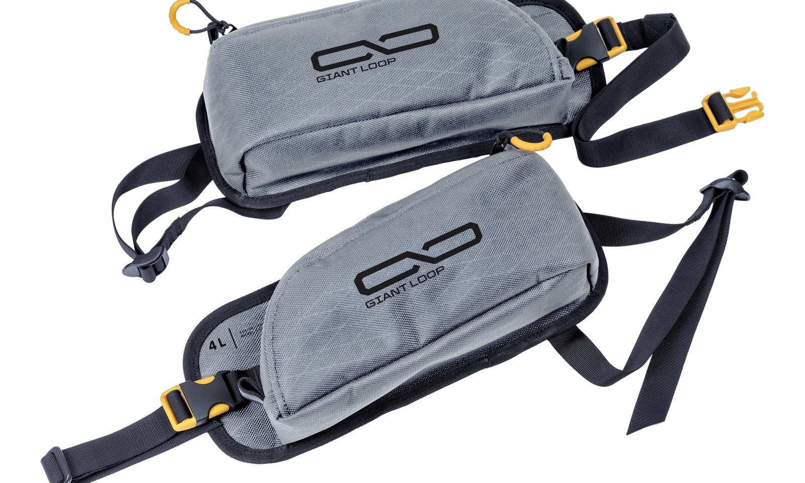 Giant Loop Pannier Pockets (Pair) ’26 - Grey (4L)