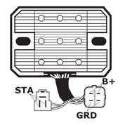 J&N Regulator Rectifier (230-58062)