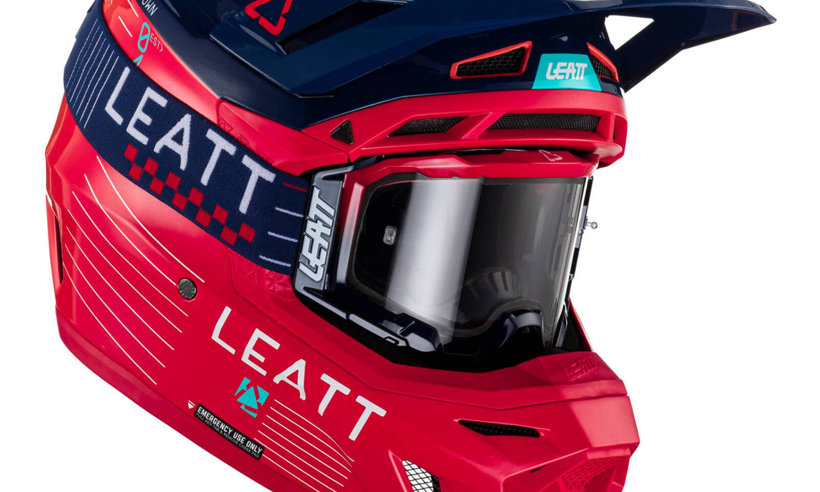 Leatt 2023 8.5 Helmet & Goggle Kit - Red