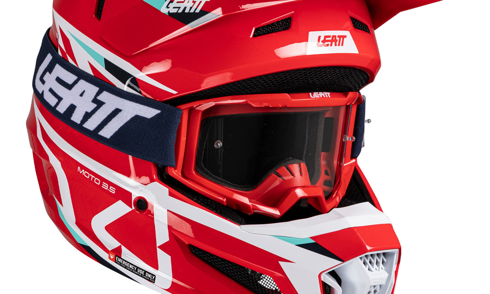 Leatt 2025 3.5 Helmet Kit - Red