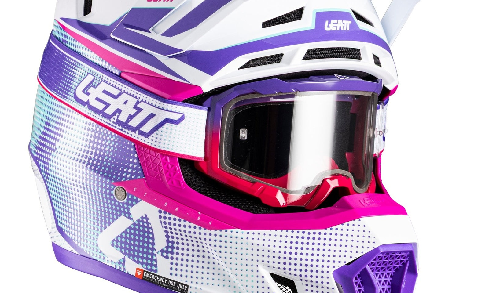 Leatt 2026 7.5 Helmet Kit - Purple