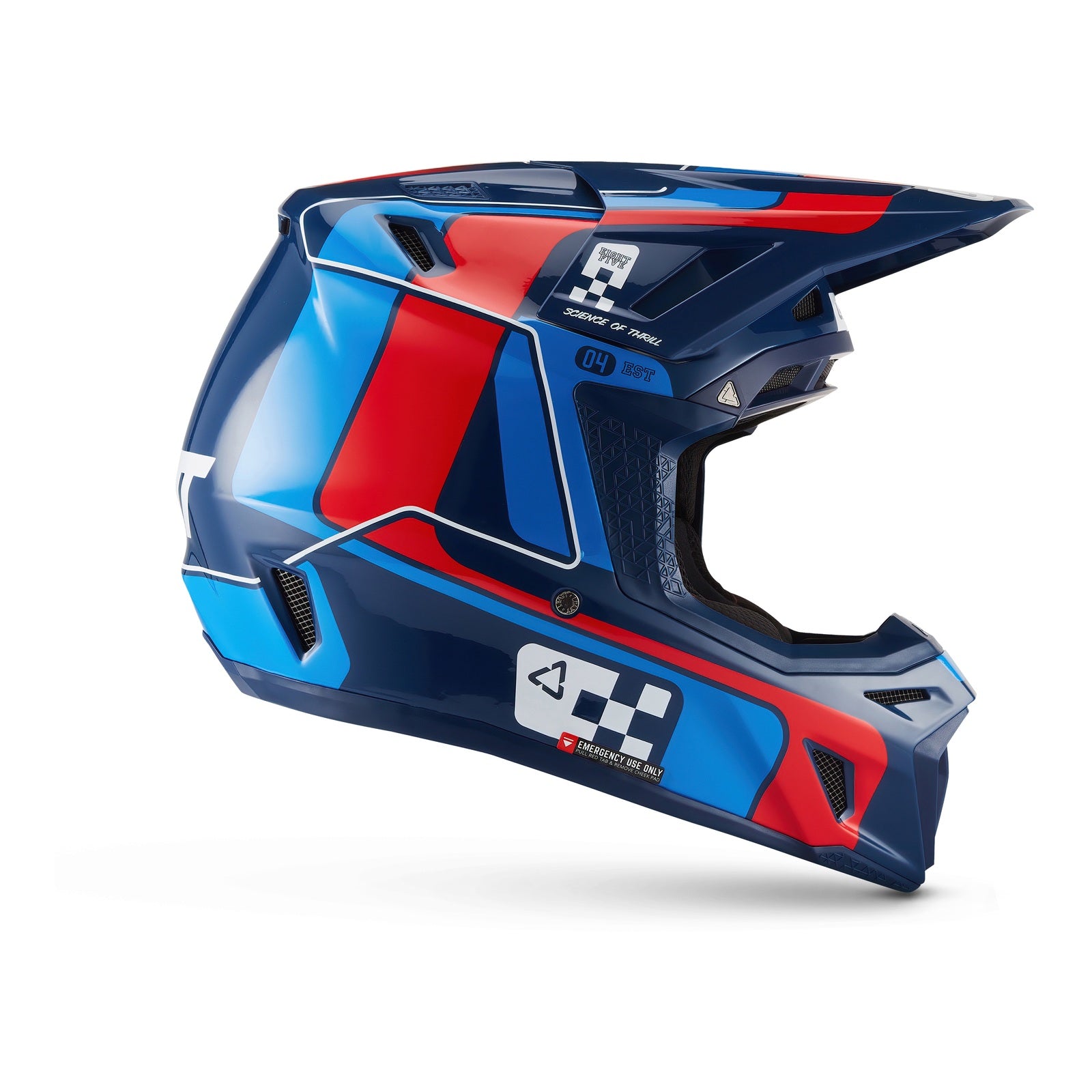 Leatt 8.5 Helmet Kit - Blue / Red