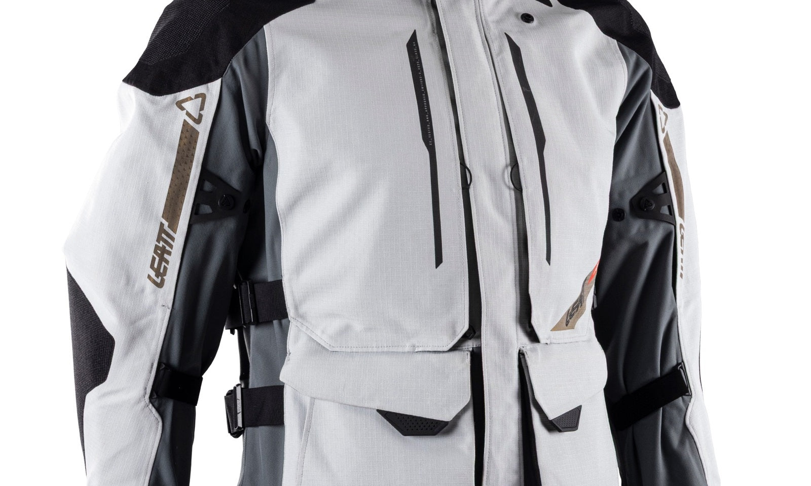 Leatt 5.5 ADV DriTour Jacket - Steel Grey