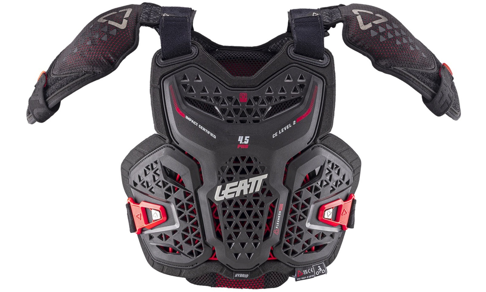 Leatt 4.5 Hybrid Junior Chest Protector Pro - Black