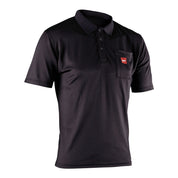 Leatt Team Polo Shirt (Short) - Black