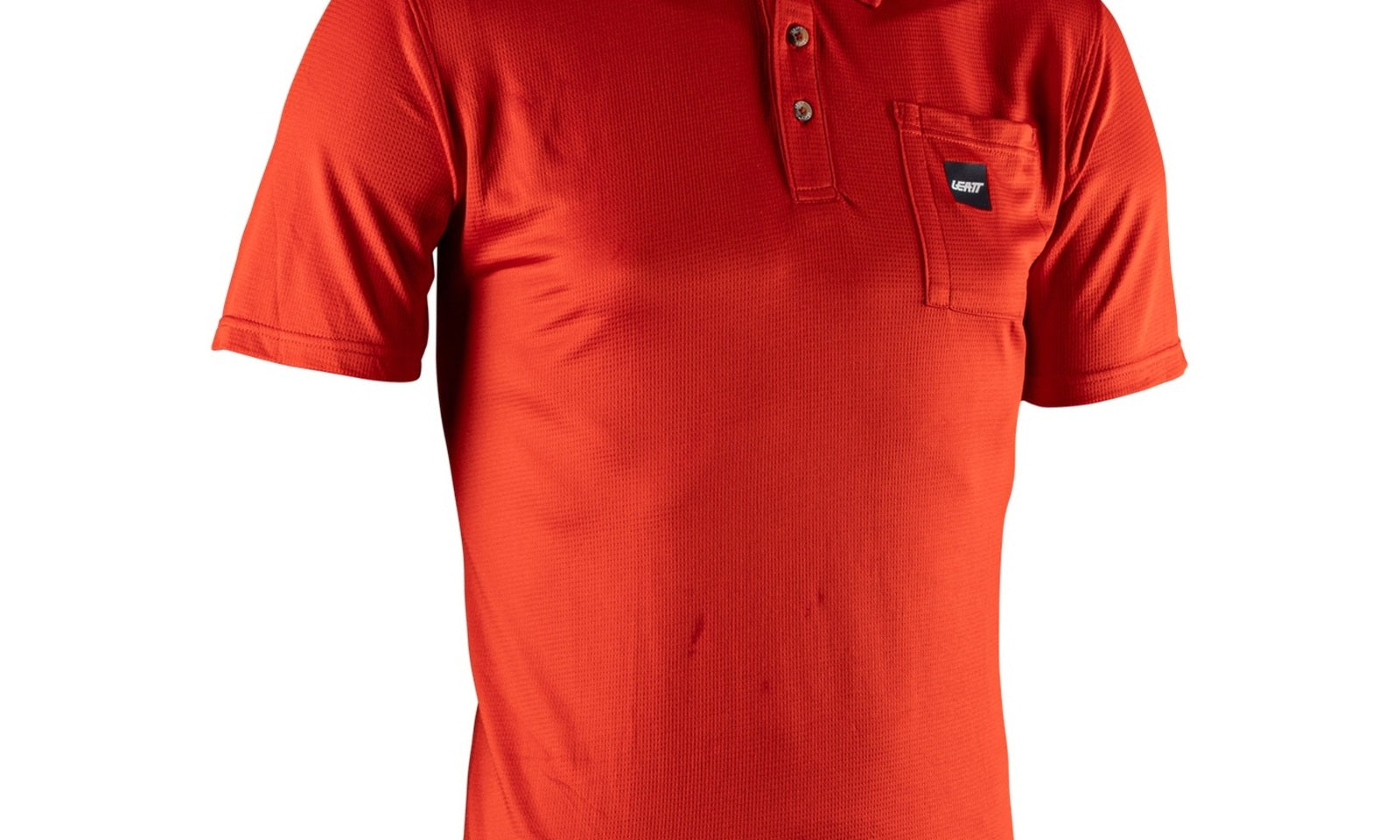 Leatt Team Polo Shirt (Short) - Chili Red