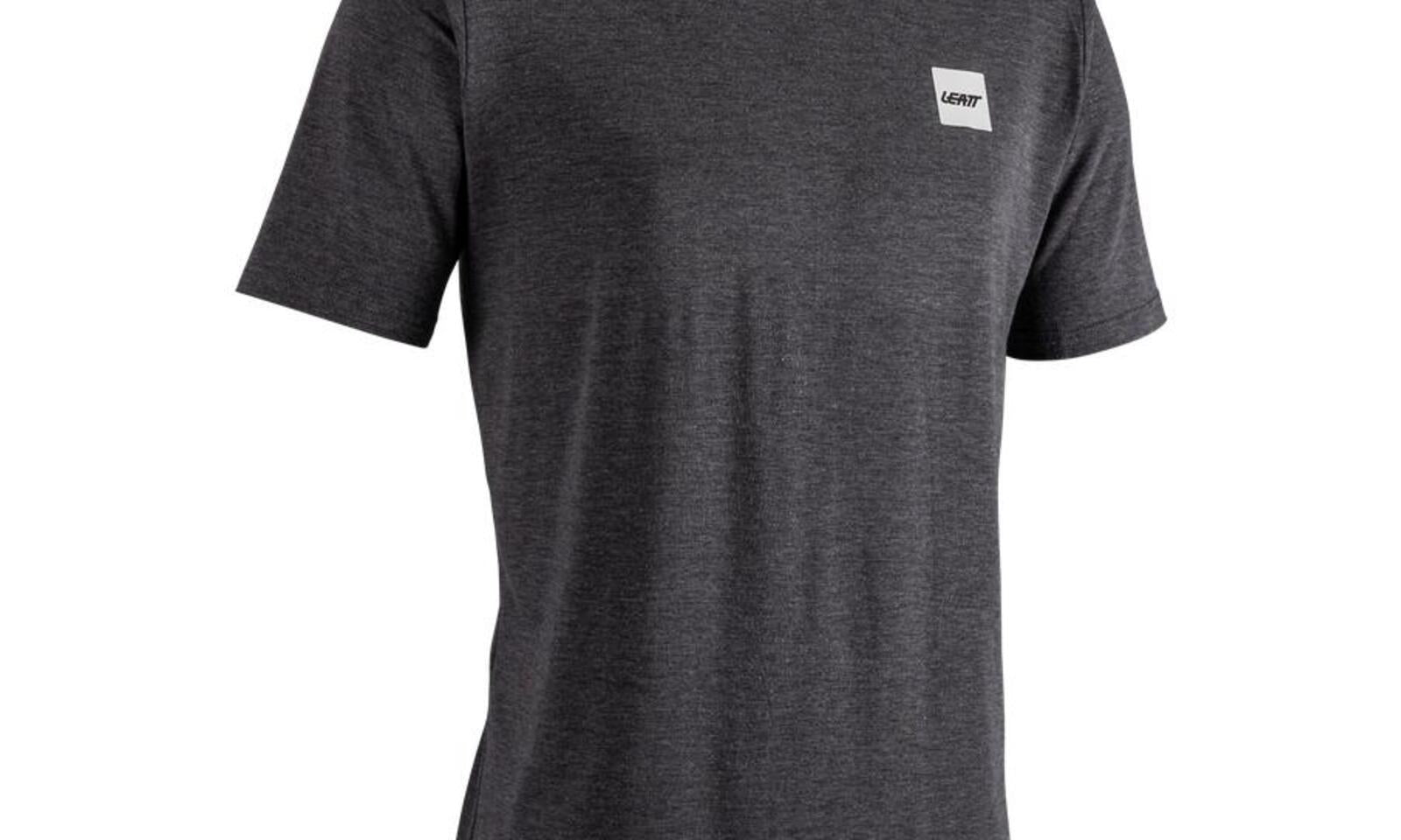 Leatt Tech T-Shirt - Ghost Black