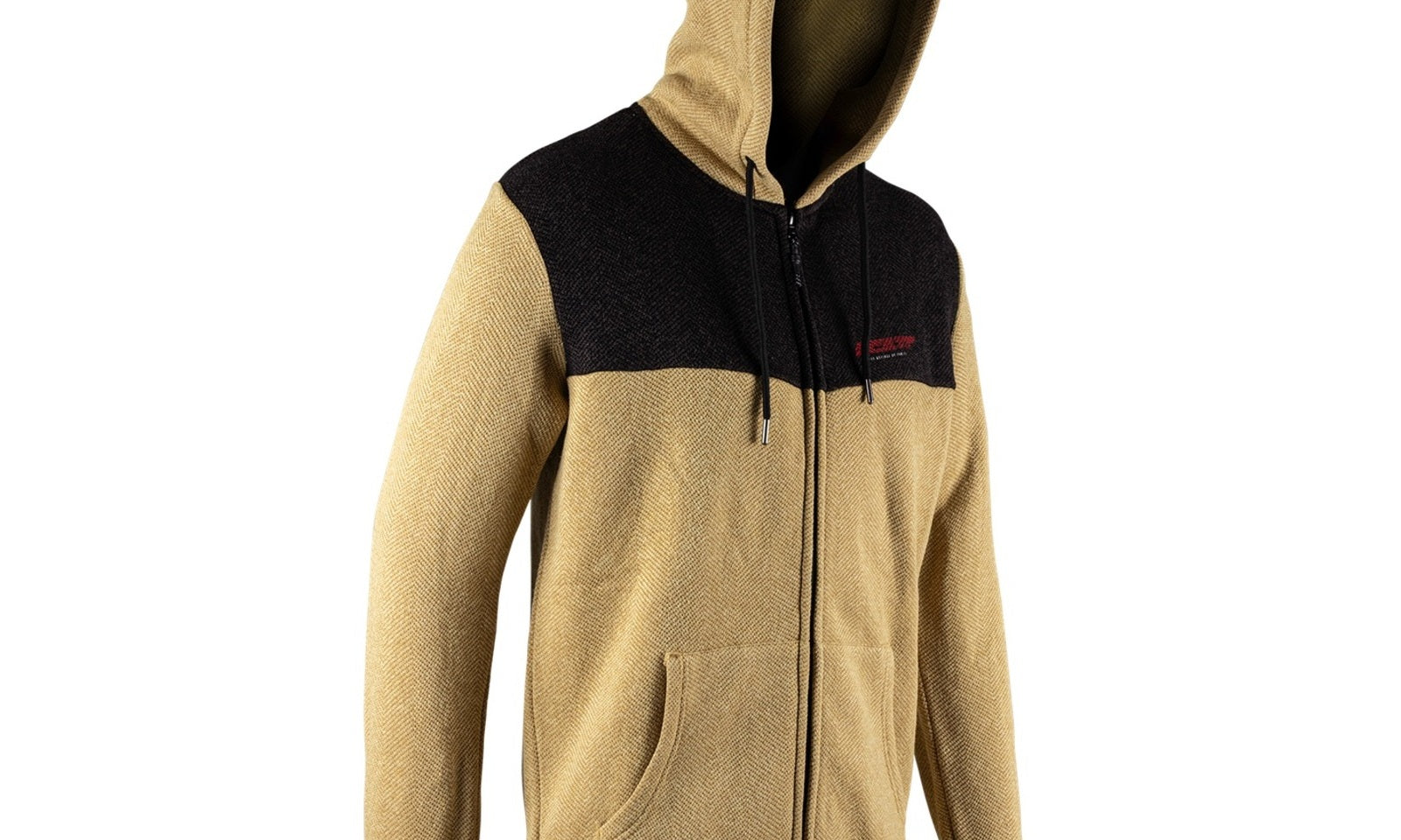 Leatt Zip Hoodie Tech - Brass Brown