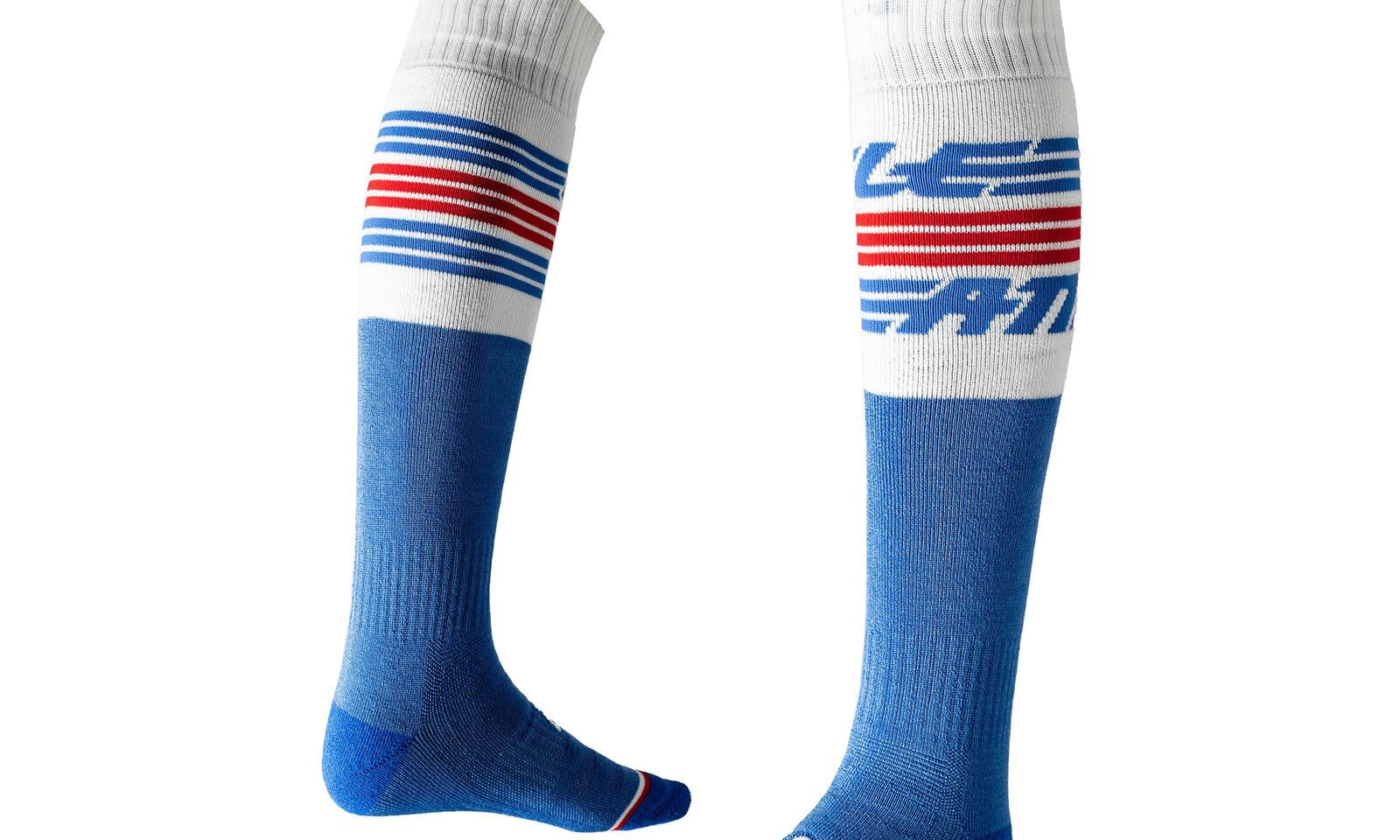 Leatt Socks - Stripes Blue