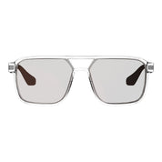 Leatt TheViz Sunglasses Pyrenees - Clear/Silver Polarized Silver 20 VLT