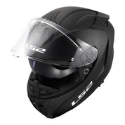 LS2 FF817 Challenger II Solid Helmet - Matte Black