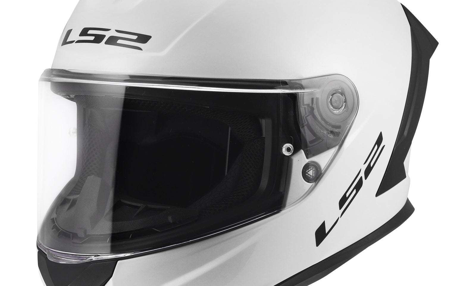 LS2 FF820 Rapid III Solid Helmet - Gloss White