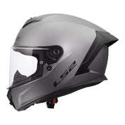 LS2 FF820 Rapid III Solid Helmet - Matte Titanium