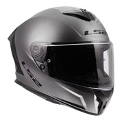LS2 FF820 Rapid III Solid Helmet - Matte Titanium