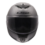LS2 FF820 Rapid III Solid Helmet - Matte Titanium