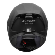 LS2 FF820 Rapid III Solid Helmet - Matte Black
