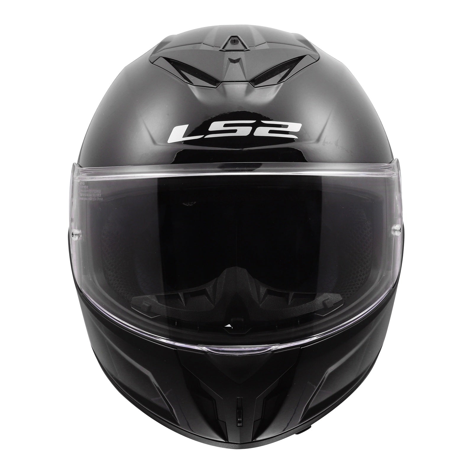 LS2 FF820 Rapid III Solid Helmet - Gloss Black