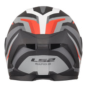 LS2 FF820 Rapid III Hyper Helmet - Black / Red