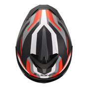 LS2 FF820 Rapid III Hyper Helmet - Black / Red
