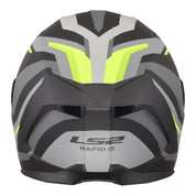 LS2 FF820 Rapid III Hyper Helmet - Black / Hi-Vis Yellow
