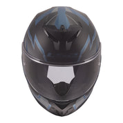 LS2 FF820 Rapid III Xtrem Helmet - Black / Blue Petrol