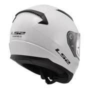 LS2 FF353 Rapid II Helmet - White 06