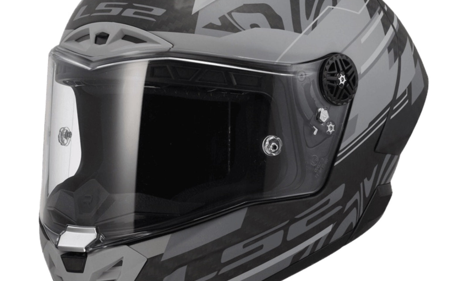 LS2 FF805 Thunder GP Aero Helmet - Polar