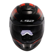 LS2 FF808 Stream II Fury - Black / Red 06