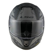 LS2 FF808 Stream II Shadow - Matte Titanium / Grey