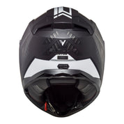 LS2 FF811 Vector II Splitter Helmets - Gloss Black / White 06