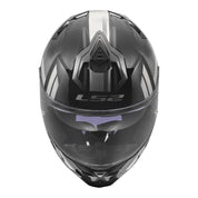 LS2 FF817 Challenger II Nitro Helmet - Black / Grey