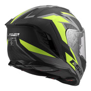 LS2 FF818 Storm III Dynamo Helmet - Black / Hi-Vis Yellow