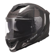 LS2 FF818 Storm III Sporty Helmet - Black / Grey