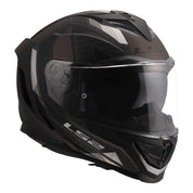 LS2 FF818 Storm III Sporty Helmet - Black / Grey