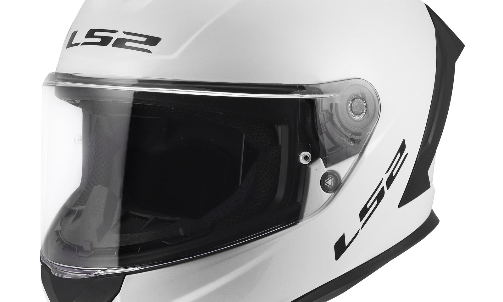 LS2 FF820 Rapid III Solid Helmet - Gloss White
