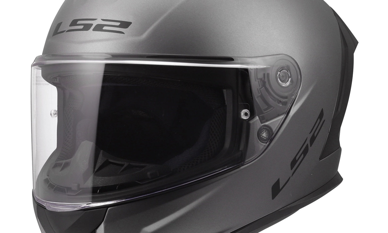 LS2 FF820 Rapid III Solid Helmet - Matte Titanium