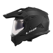 LS2 MX702 Pioneer II Helmets - Matte Black 06