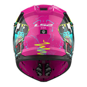 LS2 MX706J COZ Junior Gorilla Helmet - Gloss Purple 06
