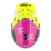 LS2 MX706J COZ Junior Gorilla Helmet - Gloss Purple 06