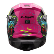 LS2 MX706J COZ Junior Gorilla Helmet - Gloss Purple 06