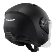 LS2 OF616 Airflow II Helmets - Matte Black 06