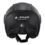 LS2 OF616 Airflow II Helmets - Matte Black 06